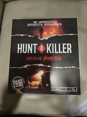 HUNT A KILLER Rideshare Homicide Game